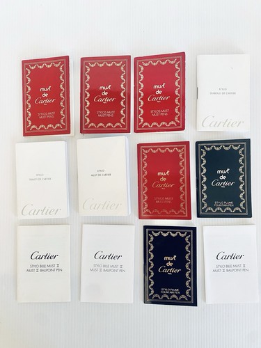 Cartier lotto libretti - lotto,