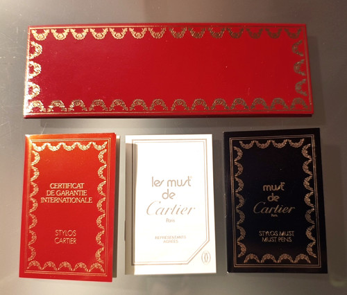 Cartier garanzia libretti - garanzia,, per